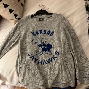 Kansas Jayhawks KU Adidas sweater